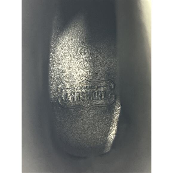 Thursday Boot Black Rogue Bootie Women’s Size 8 Black Side Buckle - Picture 5 of 9